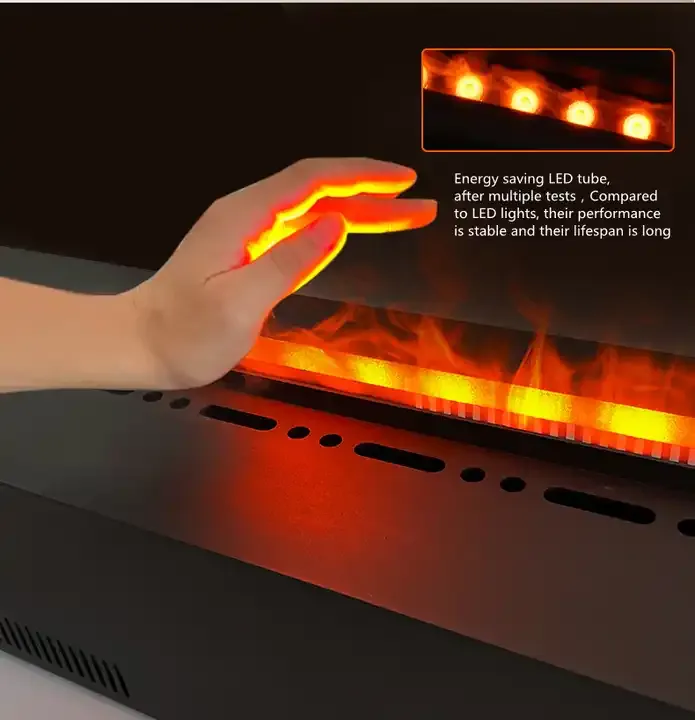 Steam Electric Wall Fireplace